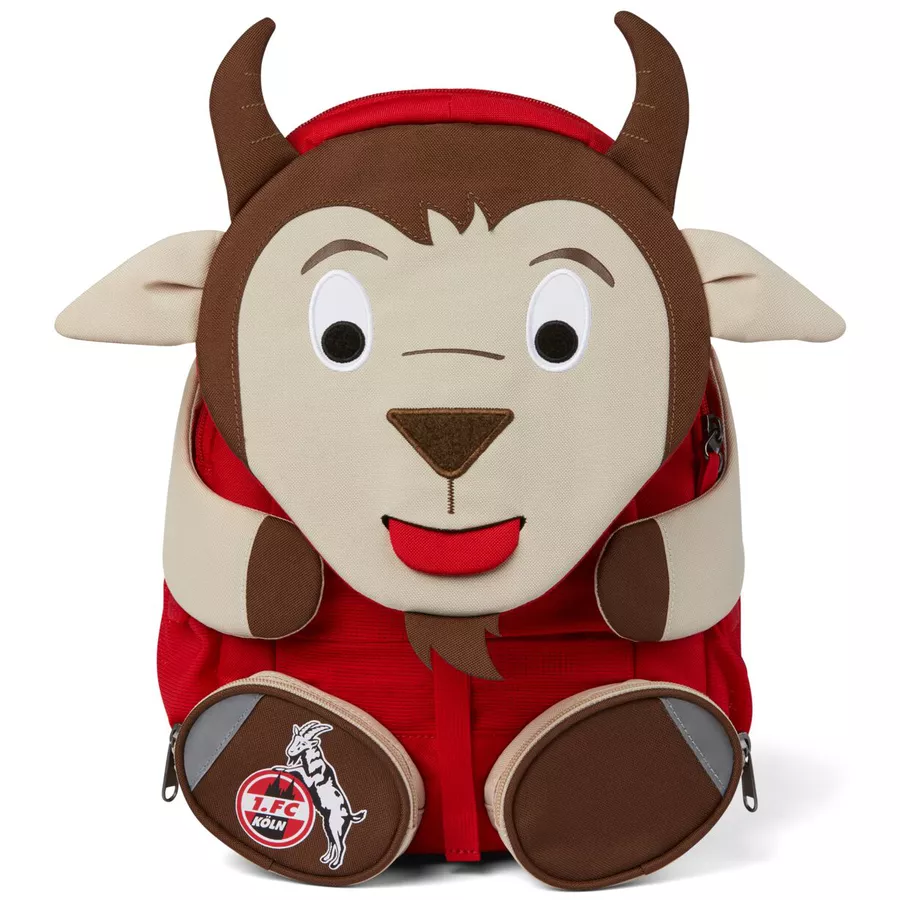 Affenzahn Große Freunde - Kinderrucksack: Hennes Geißbock (FC Köln)