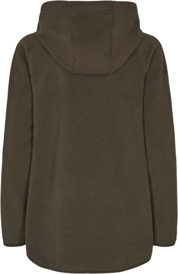 MCKINLEY Jona Long Pile fleecejakke Brun