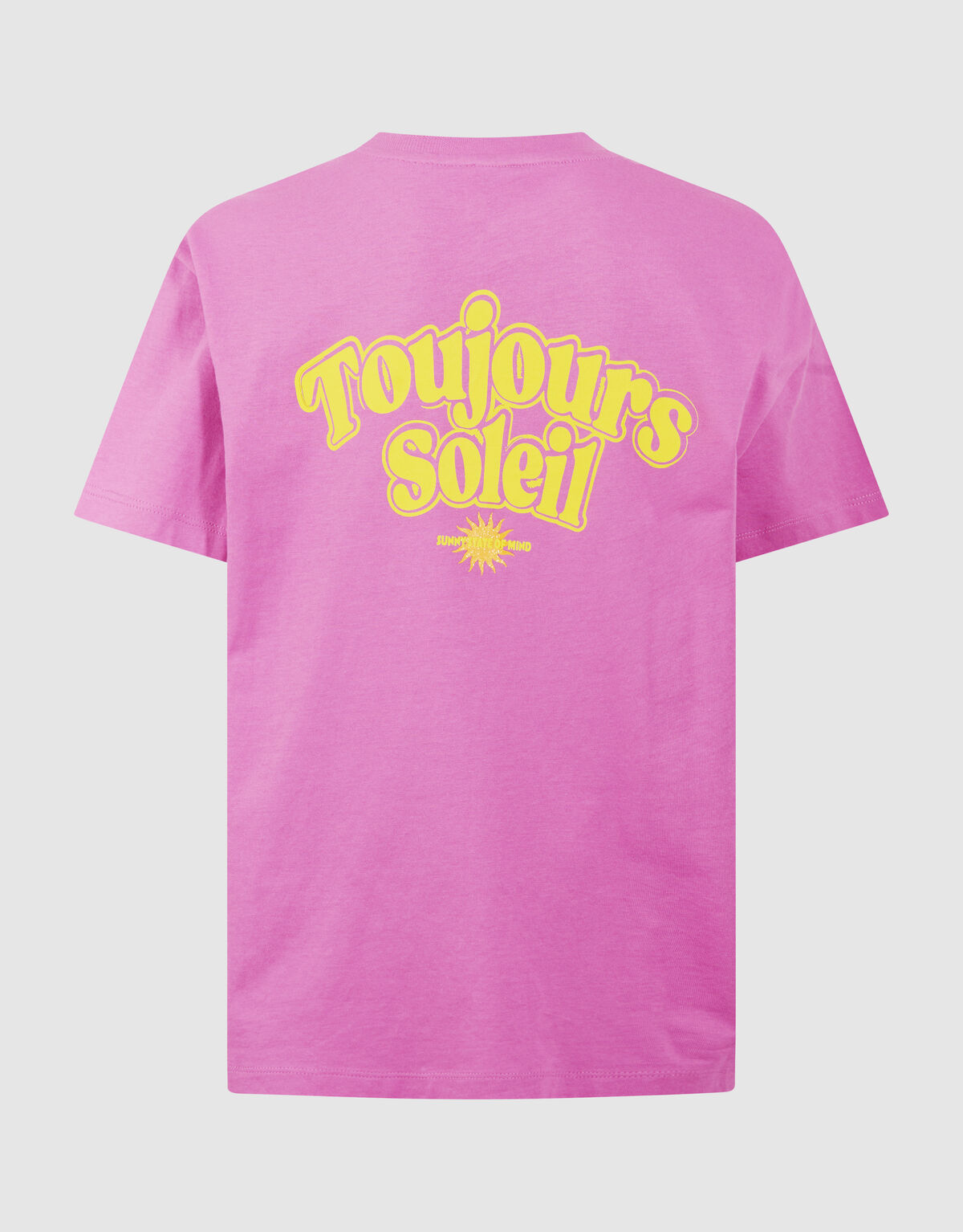 Soleil Artwork T-shirt Paars