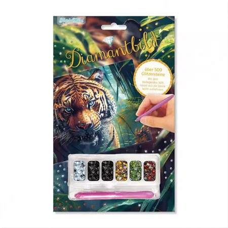 Lutz Mauder TapirElla Diamantbild, Tiger