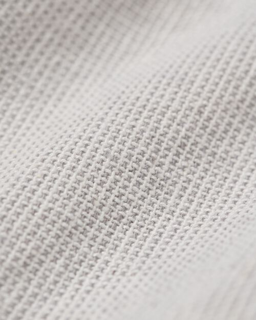 nappe grise coton chambray Ø180cm