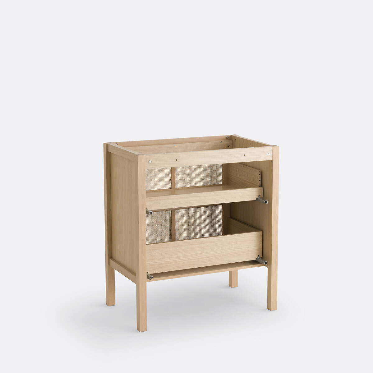 LA REDOUTE INTERIEURS<br>Móvel lavatório com 2 gavetas em rattan L80 cm, Lumpa