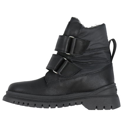 Angulus Winterstiefel - Tex - Schwarz Mit Futter/Klettband