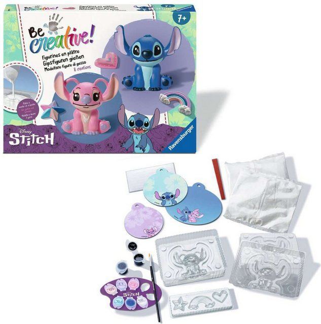 Be Creative! - Stitch Plaster - Creatieve Set - Gips Gieten