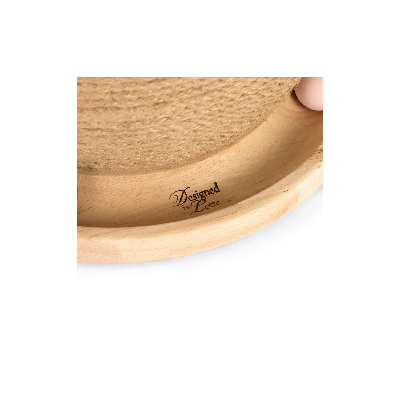 Designed by Lotte DBL Kratz- und Spielball Holz