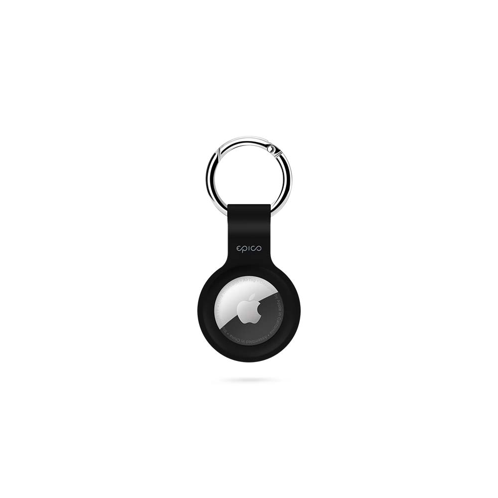 (4er Set) Apple AirTag Anhänger Silikon Case Hülle Schlüsselanhänger mit Schlüsselring (9910101300002)