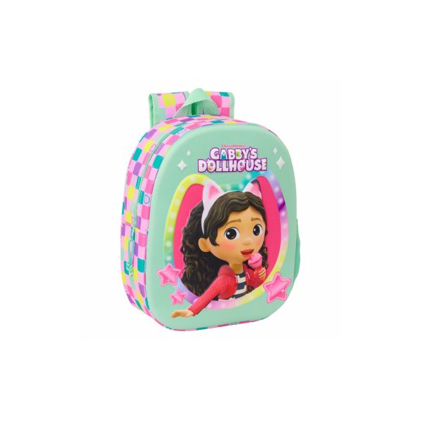 Safta Mochila Pré Escolar 31CM Gabby Dolhouse