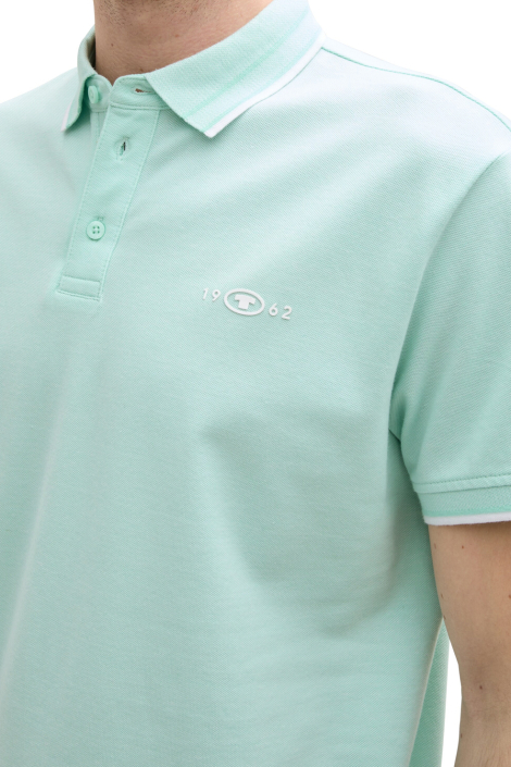 Tom Tailor groene heren polo