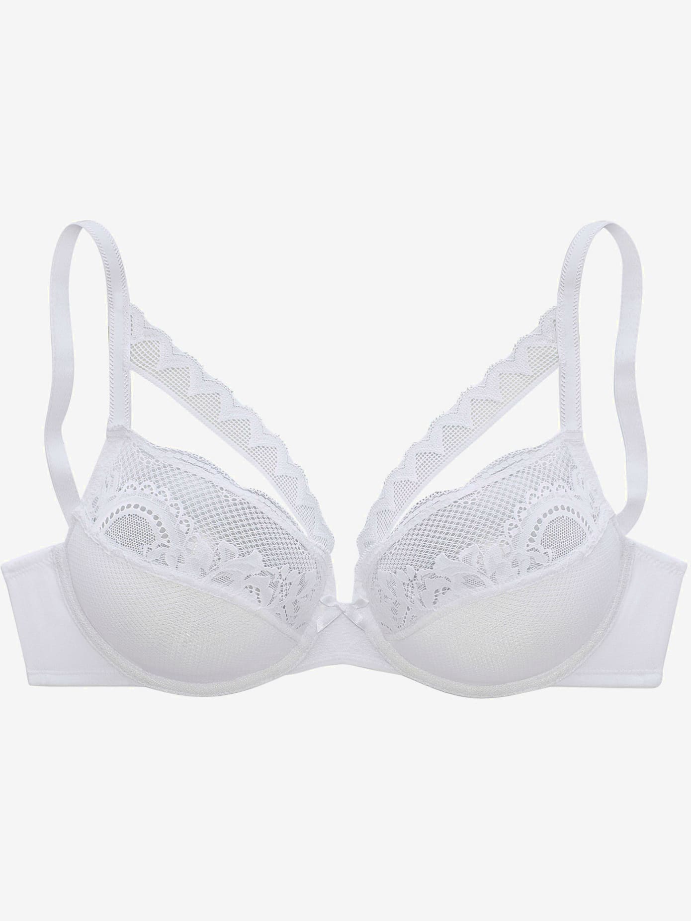 Soutien-gorge à armatures avec détails en dentelle