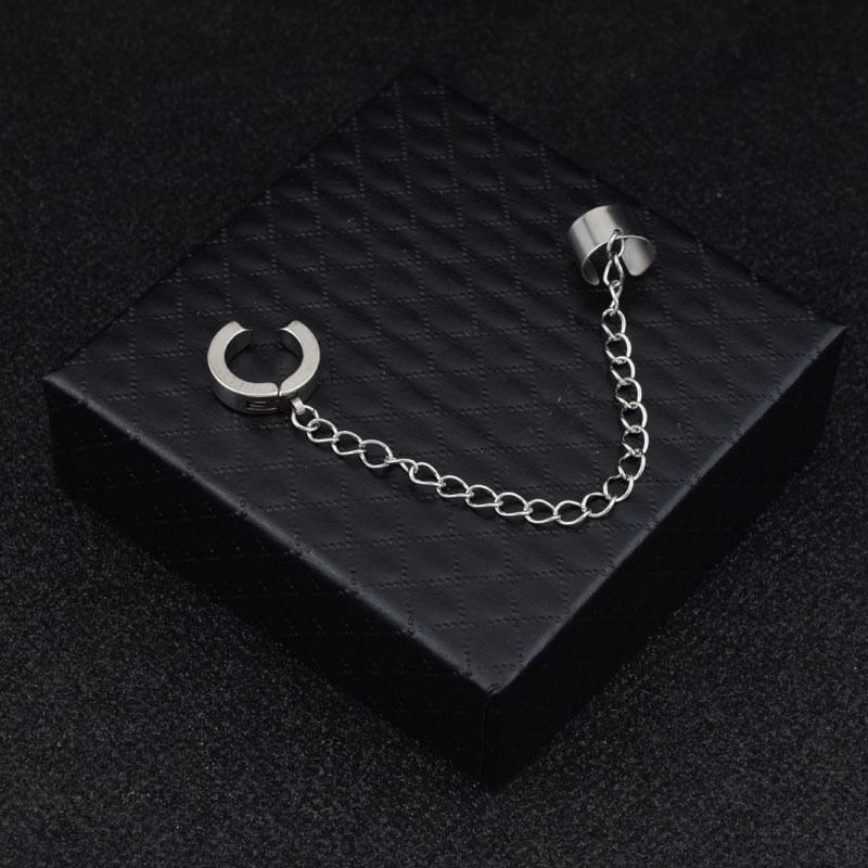 Juanitro - Oorbel met ketting en clip