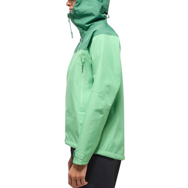 Veste ski de randonnée HAGLÖFS ROC FLASH GTX JACKET W MINT STONE/DK JELLY
