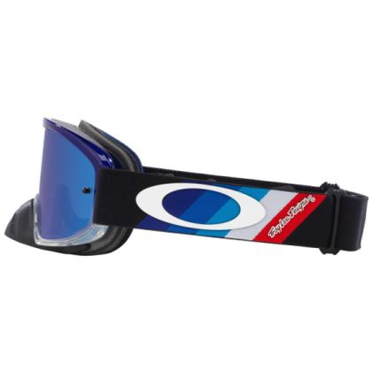 Masque cross Oakley O FRAME 2.0 TLD BLACK STRIPES BLACK ICE IRIDIUM 2024 - Gris