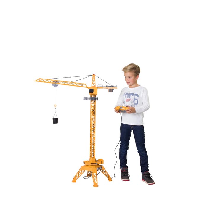 Großer drehbarer Baukran 120cm - mit Licht- und Soundfunktion