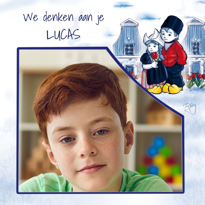 Old Dutch | Denken aan kaart | Kleinzoon