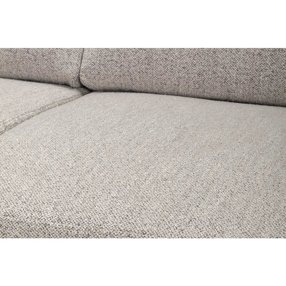 Bank Tom met chaise longue links - Monza - beige