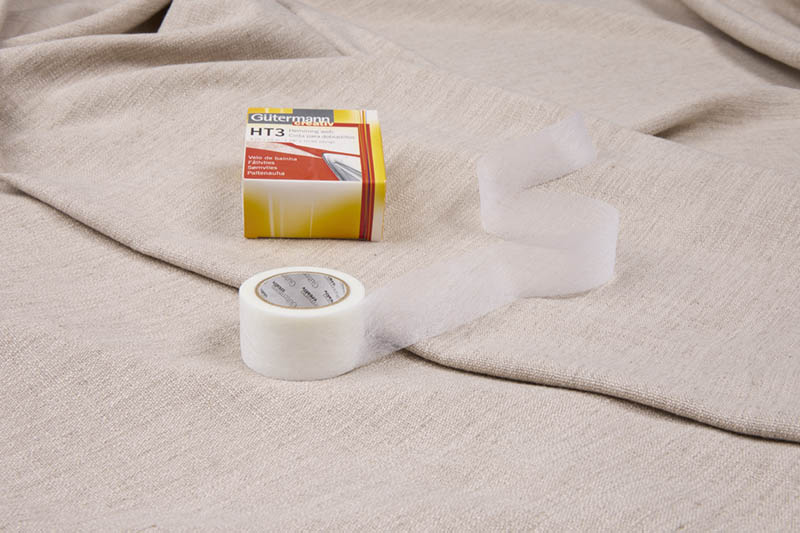 Gutermann sømfix 3cm x 10m hvit