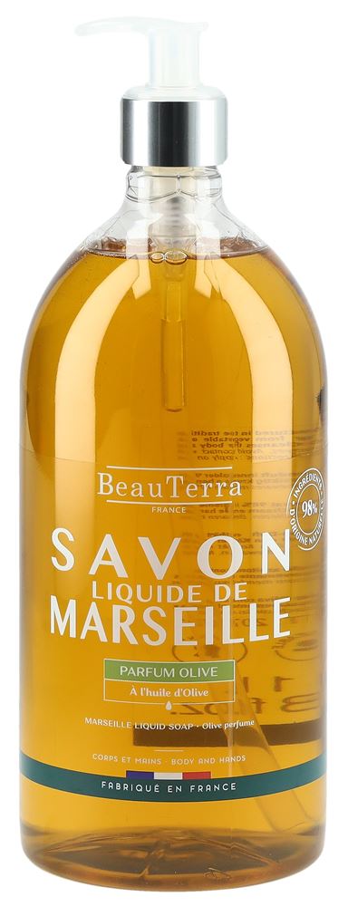 BEAUTERRA Flüssigseife Marseille liq Olive Fl 1000 ml
