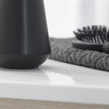 Sealskin Zeepdispenser Conical porcelein zwart