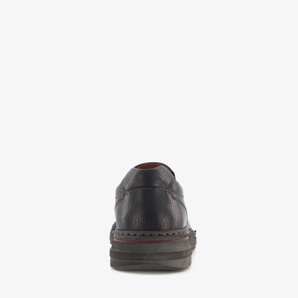 Hush Puppies leren heren instappers zwart