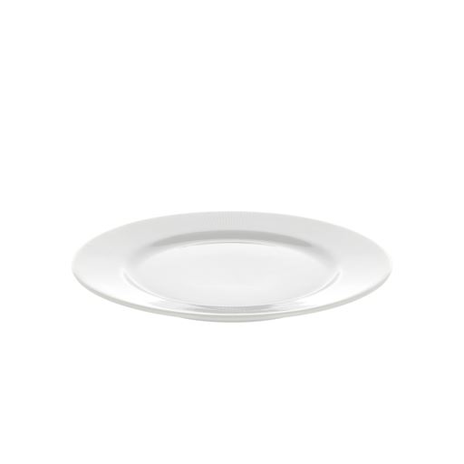 Pillivuyt Eventail Tallerken, Hvid, Ø22 cm