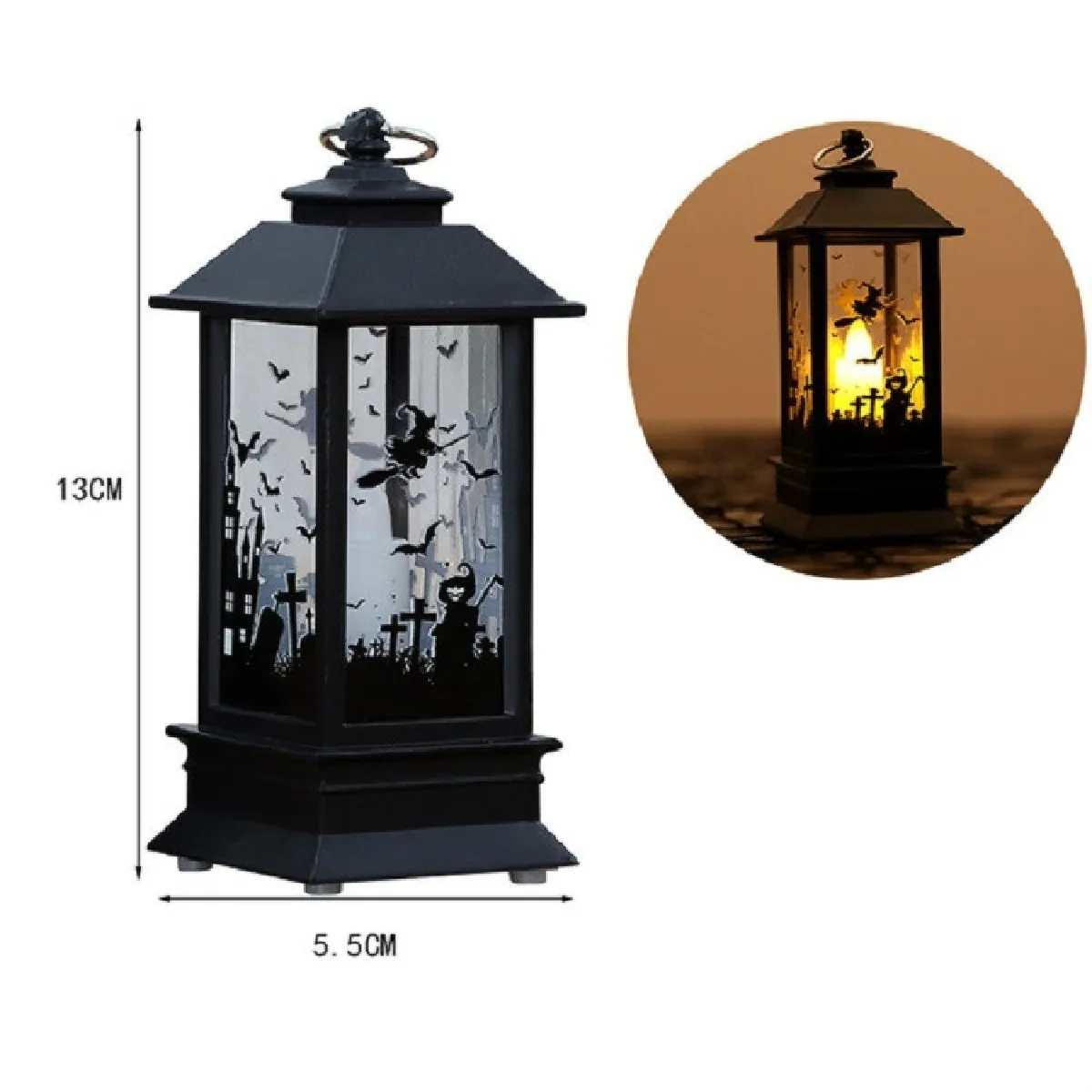 Wewoo Guirlande LED Halloween Flamme