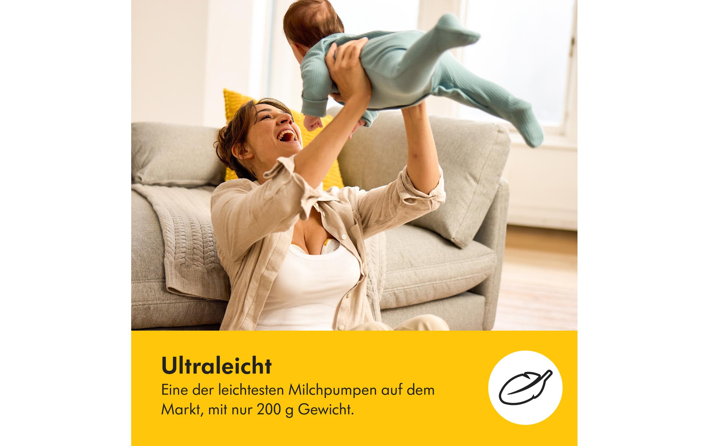Milchpumpe Magic InBra doppel Elektrisch<br>Tragbare Doppelmilchpumpe