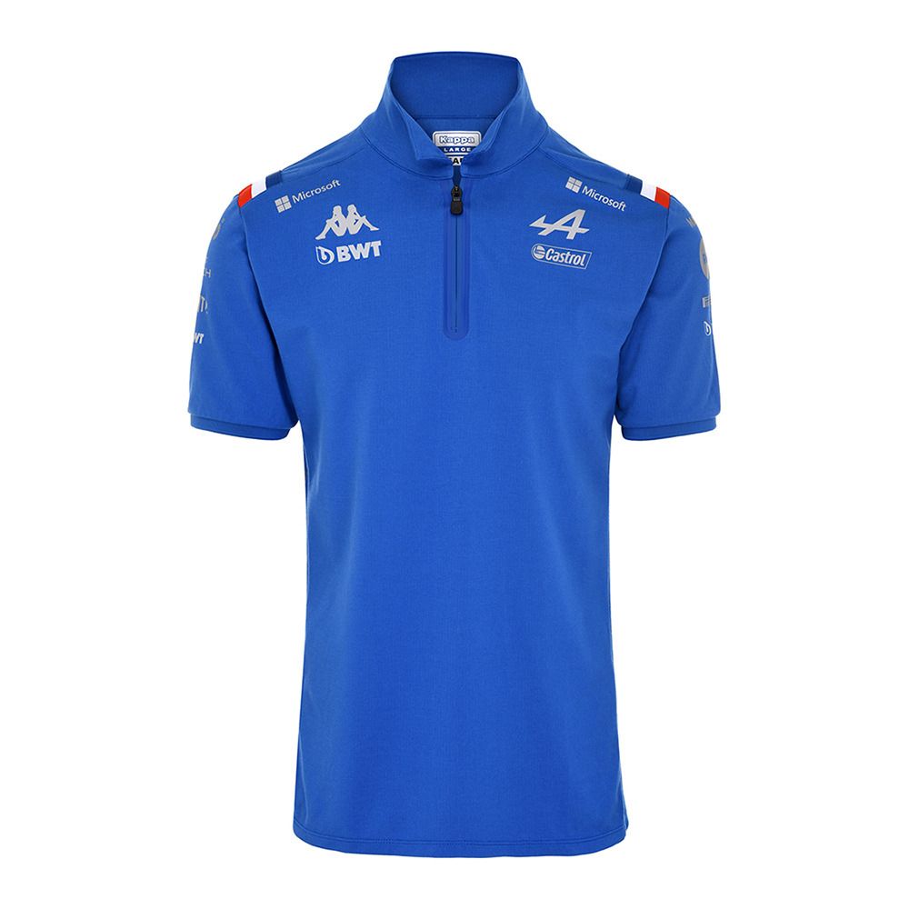 Kappa ASHAM BWT ALPINE F1 TEAM - Polo Homme blue royal marine