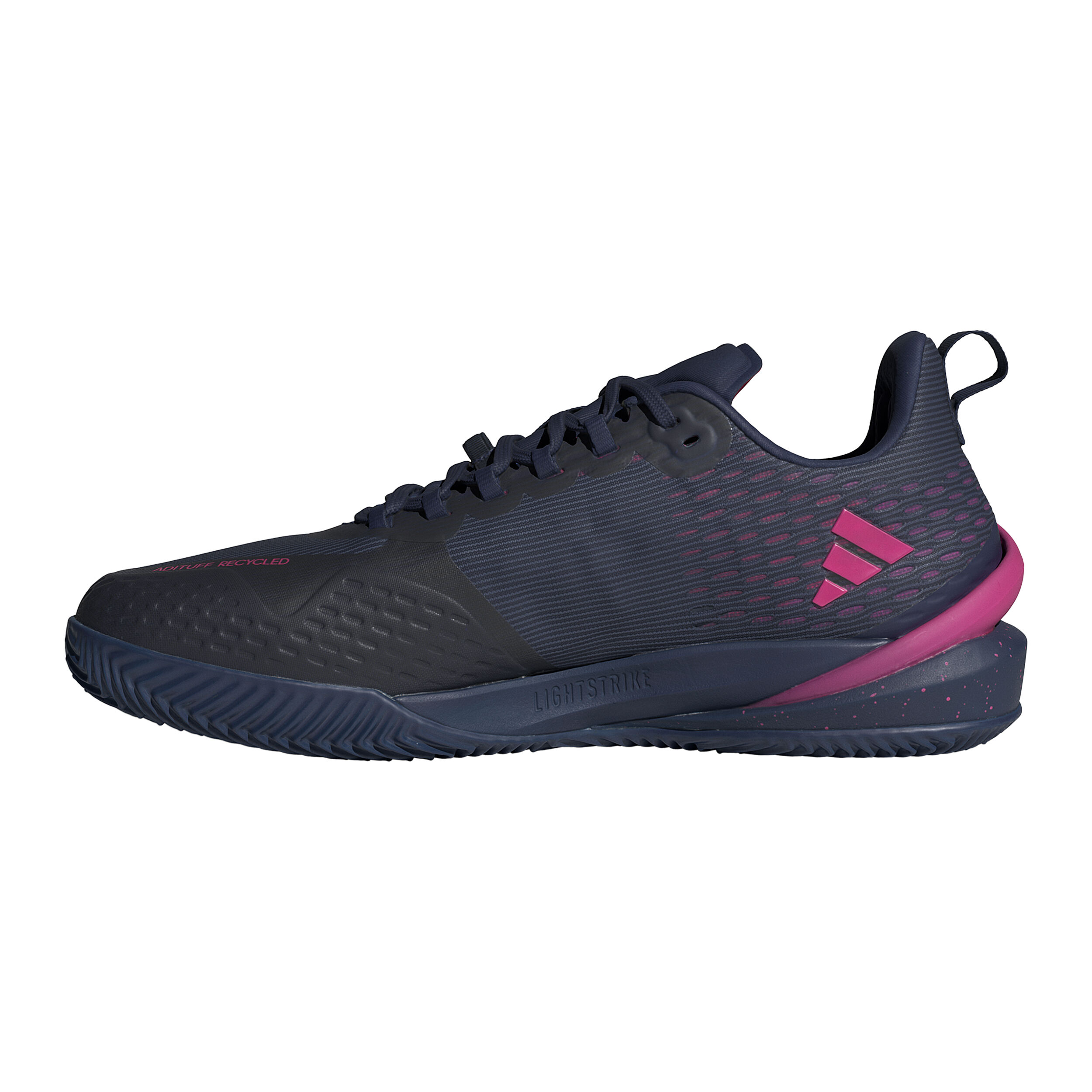 adidas Adizero Cybersonic Chaussure Terre Battue Hommes - Bleu Foncé , Blanc