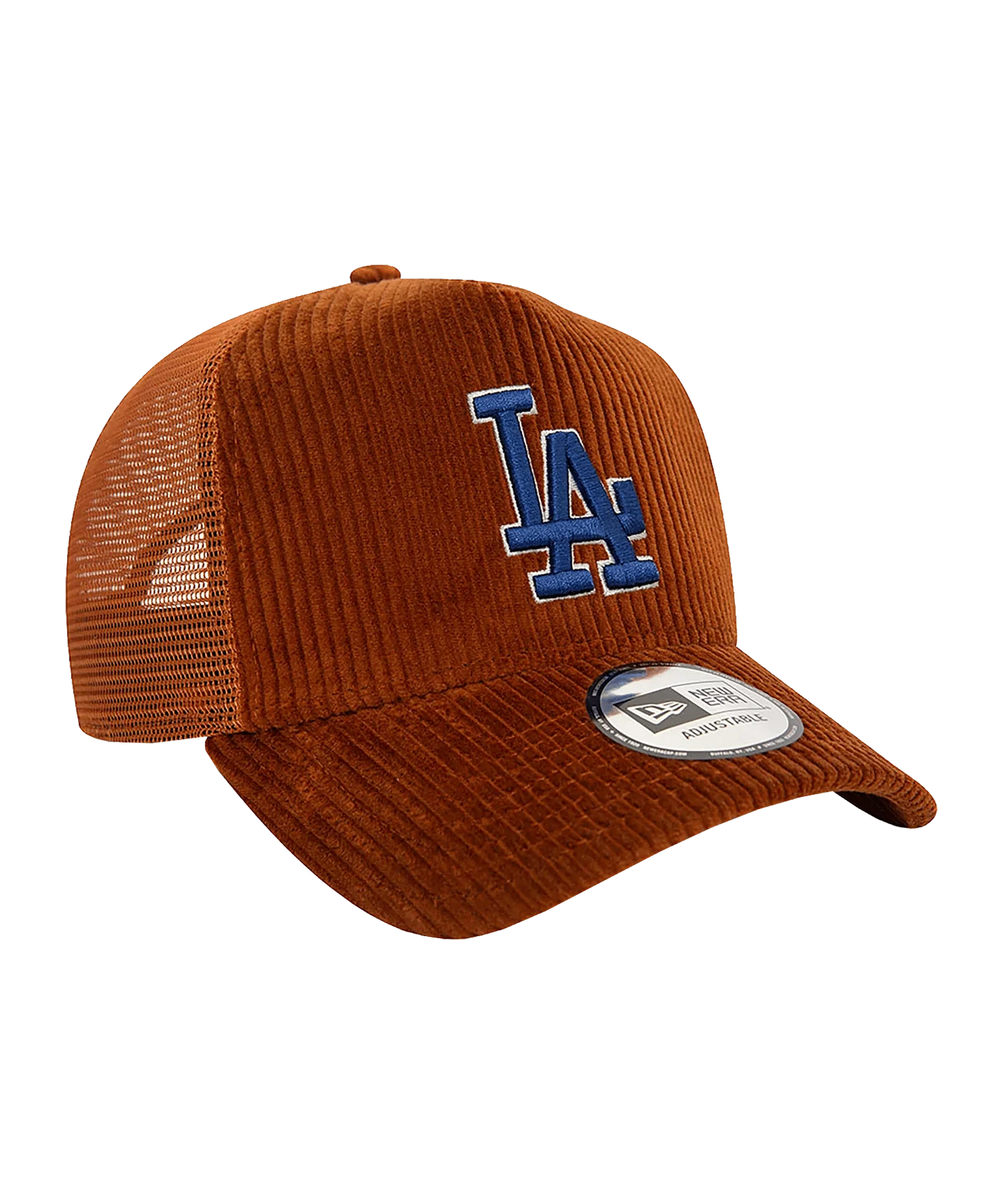 New Era MLB Los Angeles Dodgers Cord Trucker Cap Braun