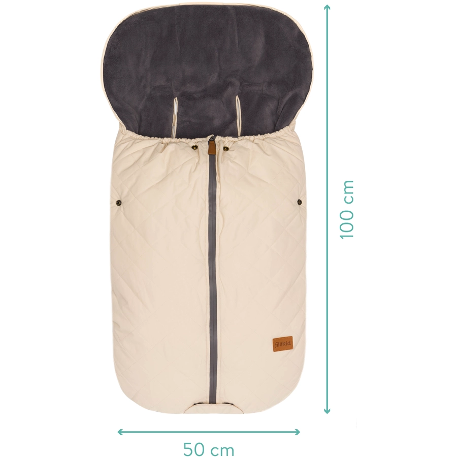 fillikid Winterfußsack Kamet Ivory