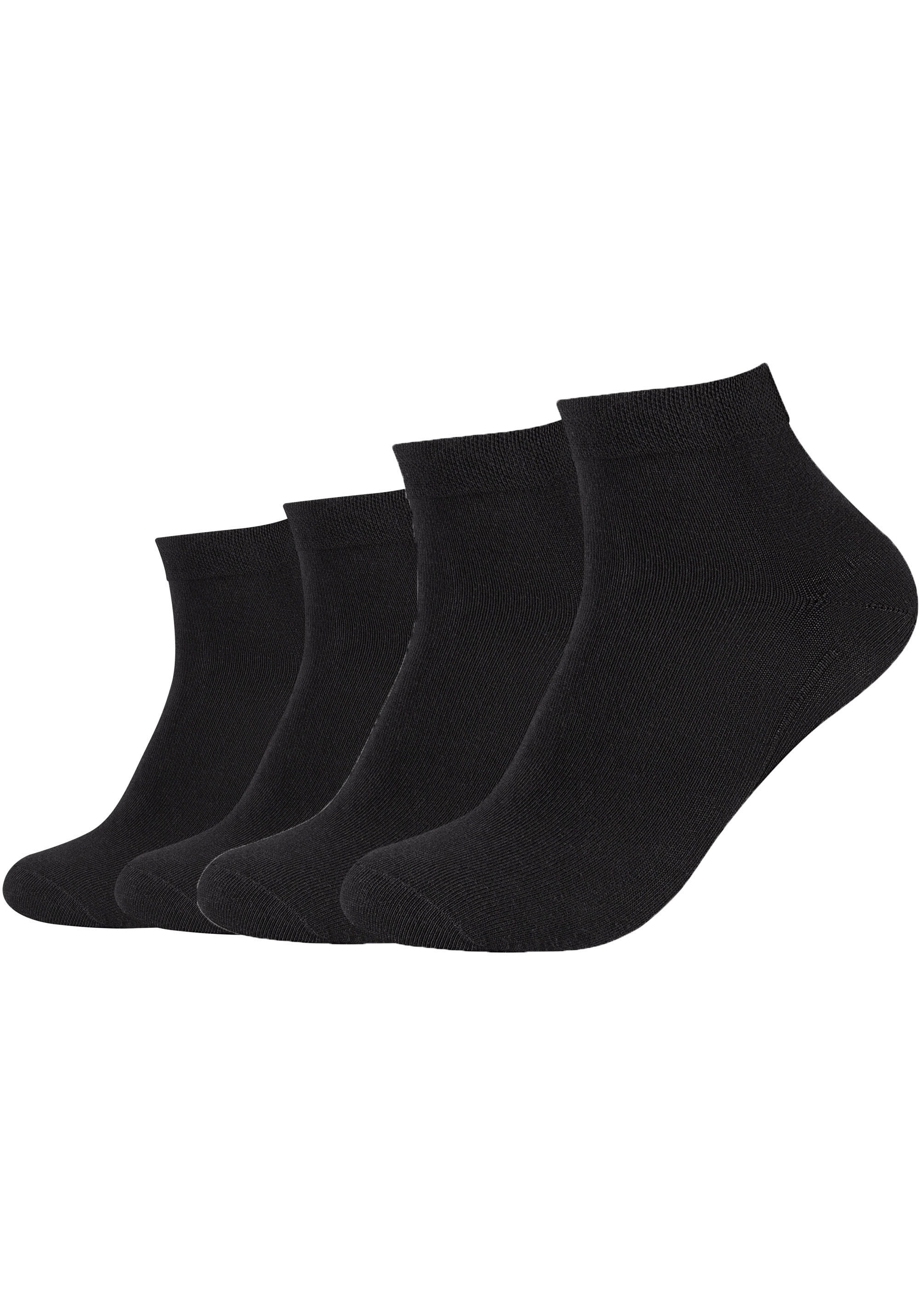 Camano Kurzsocken »ca-soft« 4 Paar tlg. mit weichen Komfortbündchen