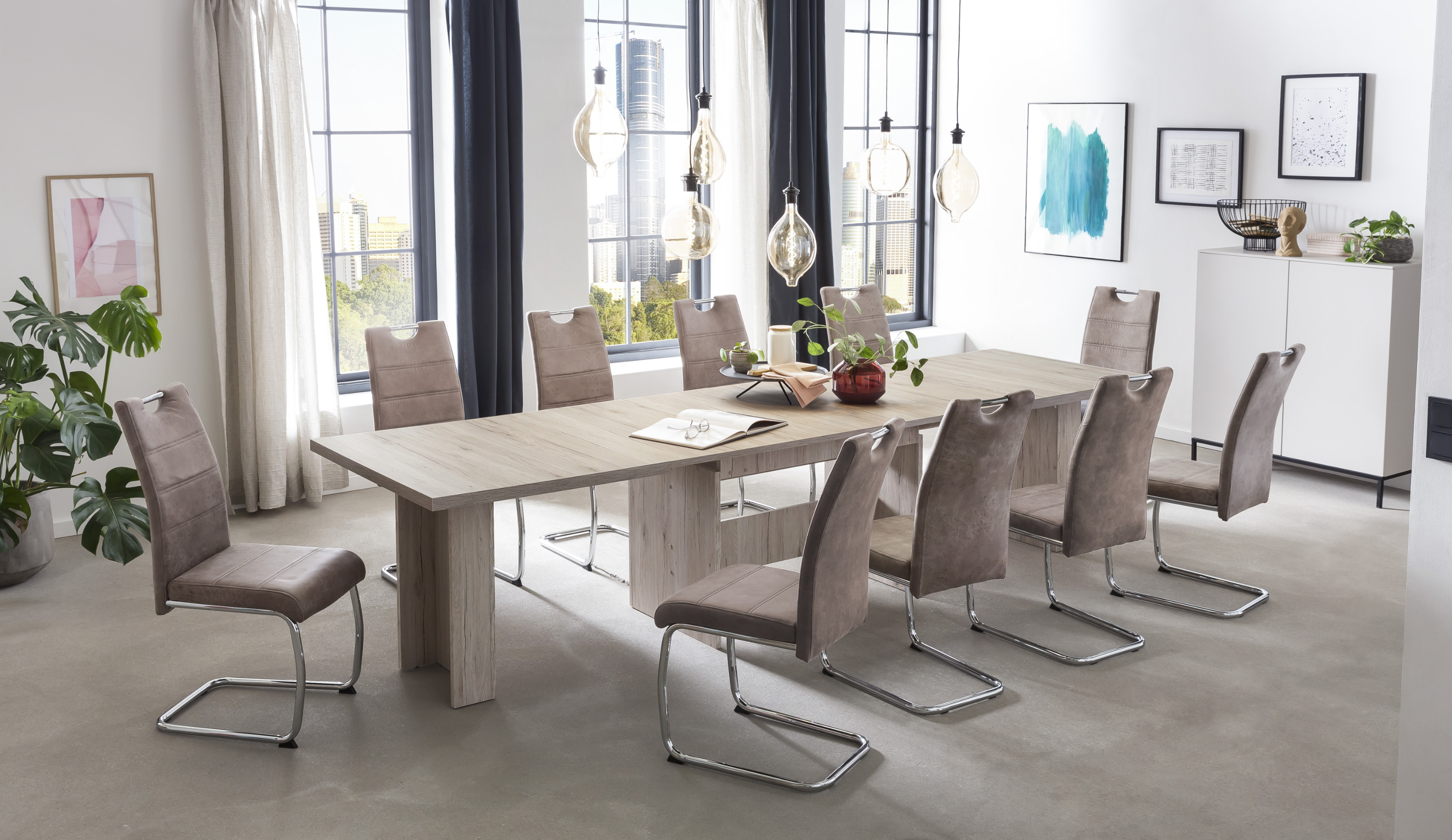 Freischwinger FLORA II 2er Set beige