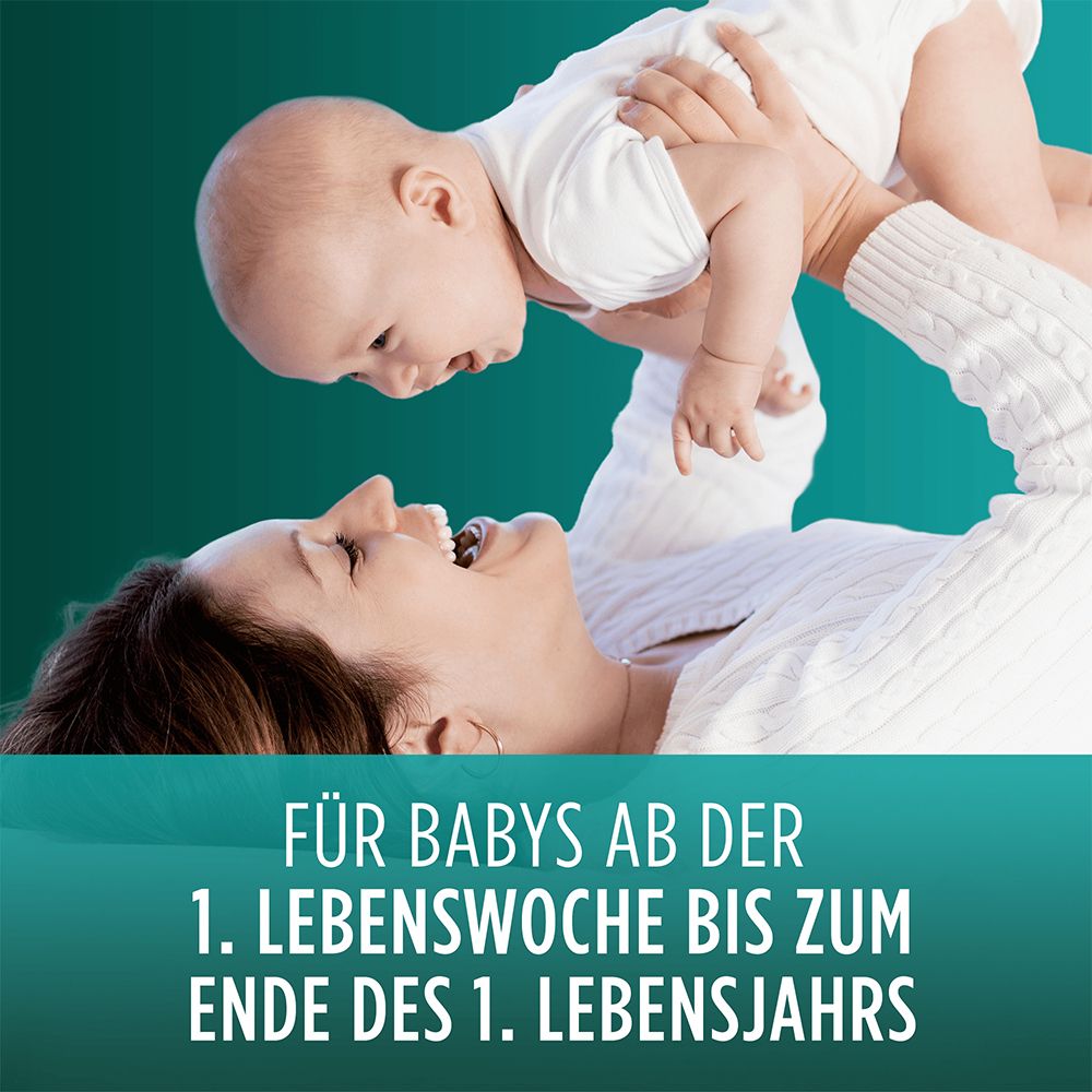 Nasivin® Dosiertropfer Baby, befreit langanhaltend verstopfte Nasen
