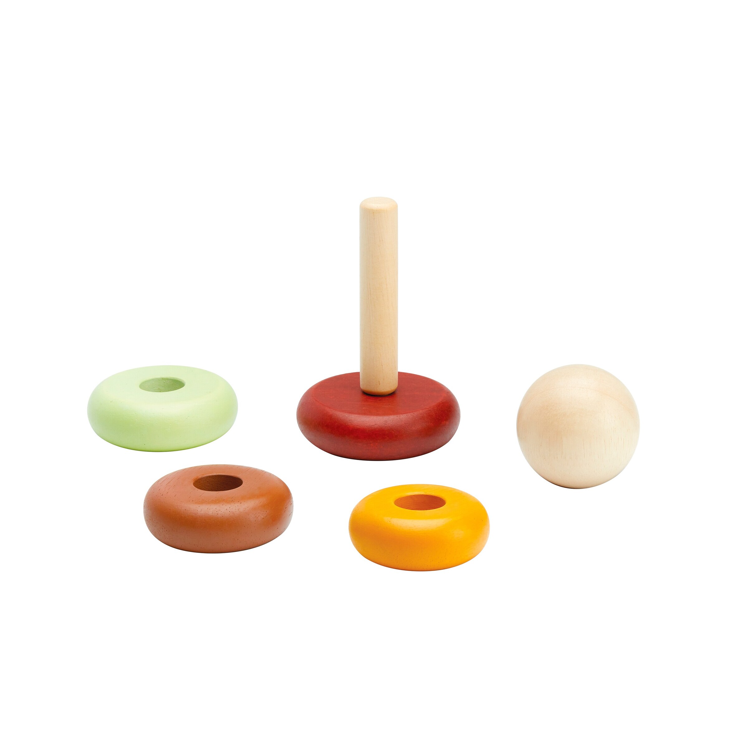 PlanToys Stapelringturm Modern Rustic