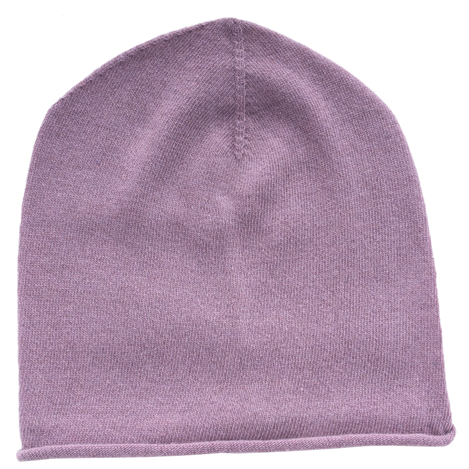 GOLDEN GOAT Strickmütze Arley Beanie Unisex Winter Mütze 100% Kaschmir Wolle Farbe: dove grey