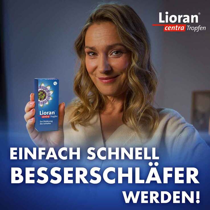 Lioran centra Tropfen zur Förderung des Schlafes, 50 ml