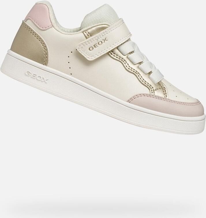GEOX ECLYPER MEISJES Sneakers LICHT IVOORKLEURIG GOUD