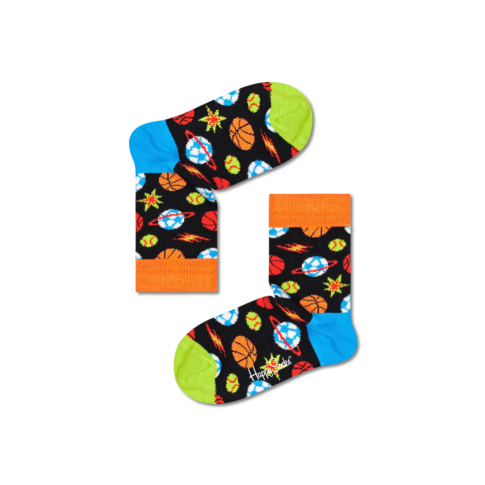 Conjunto de 2 Meias Pares Calcetines Happy Por El Espacio