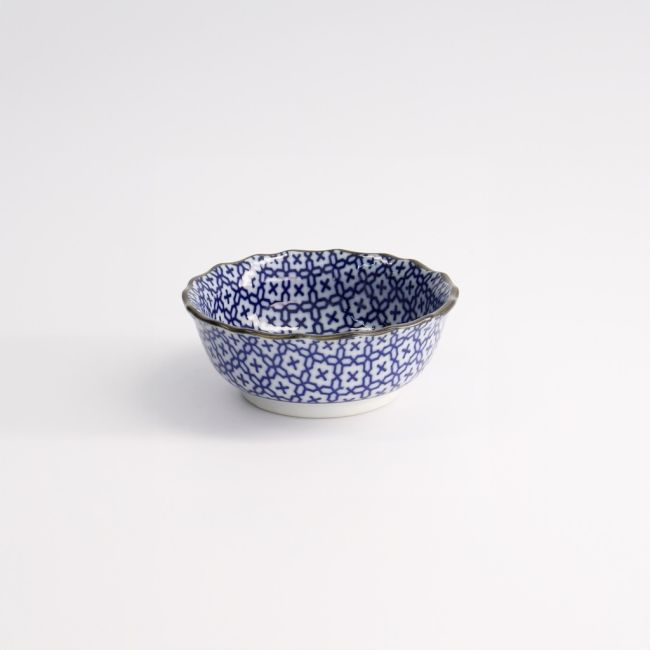 Sausschaaltje 9x3.5cm Sashiko