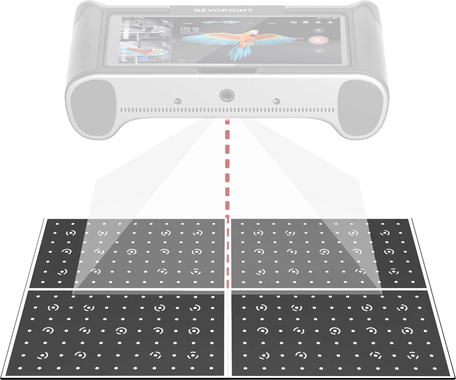 Revopoint  Large Calibration Board Kit, Miraco/Miraco Pro/Miraco Plus    Für die einfache Kalibrierung deines Revopoint 3D Scanners