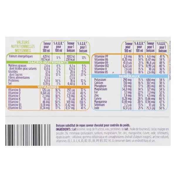 Bebida Refeição Emagrecedora Gerlinéa Sabor Chocolate 4 x 236ml