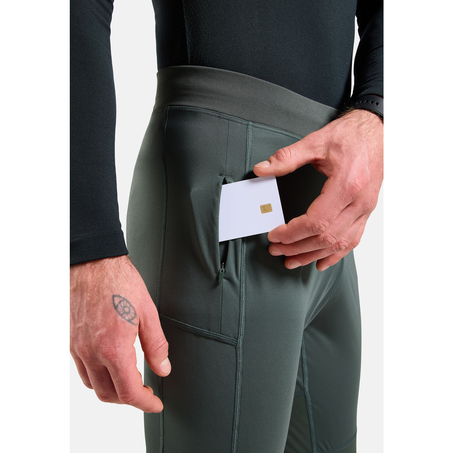 Odlo Zeroweight Reflective Set Heren