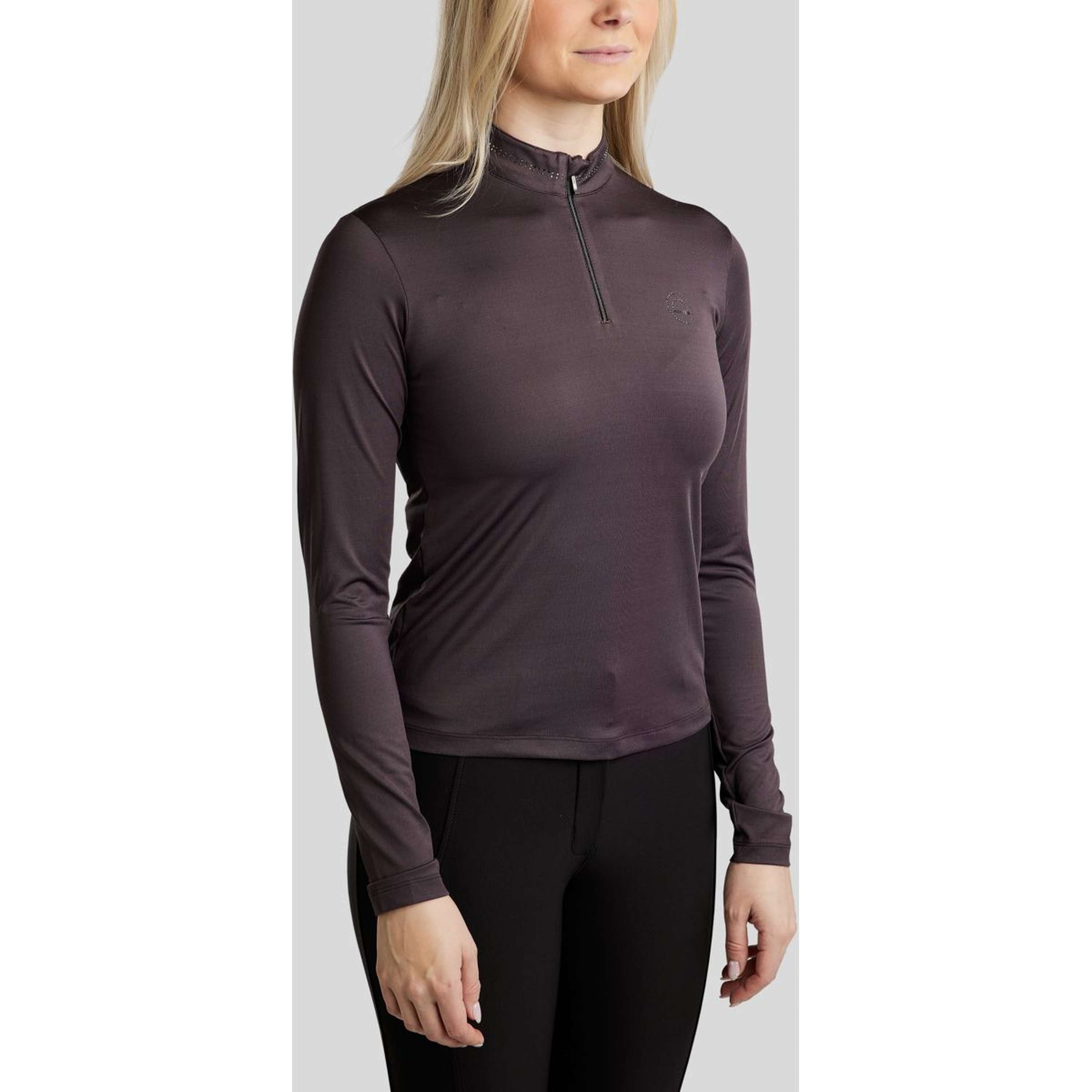 Montar Longsleeve MoEllinor Black Peony