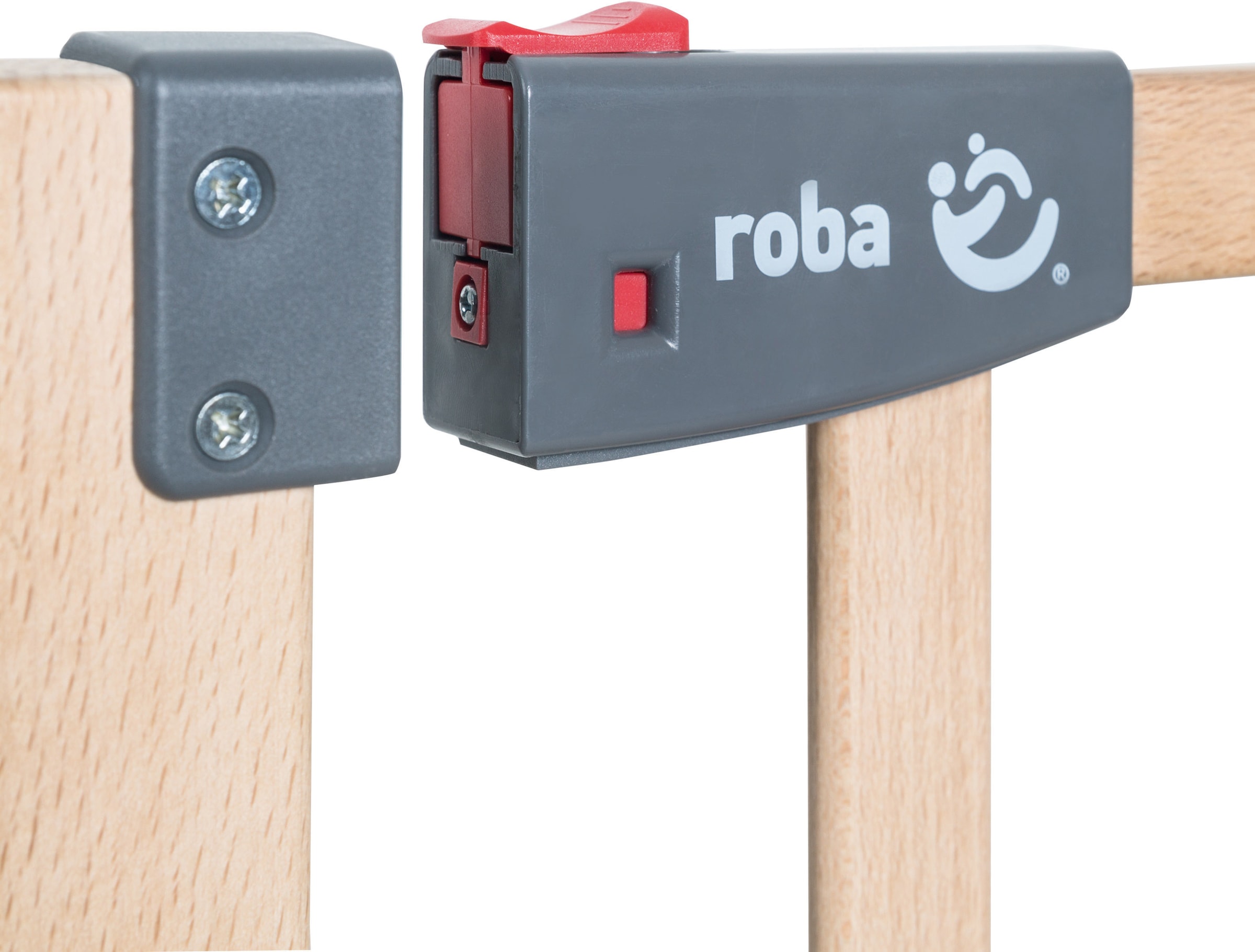 roba® Türschutzgitter »Safety Up« 91,5 - 118,5 cm; aus massivem Buchenholz