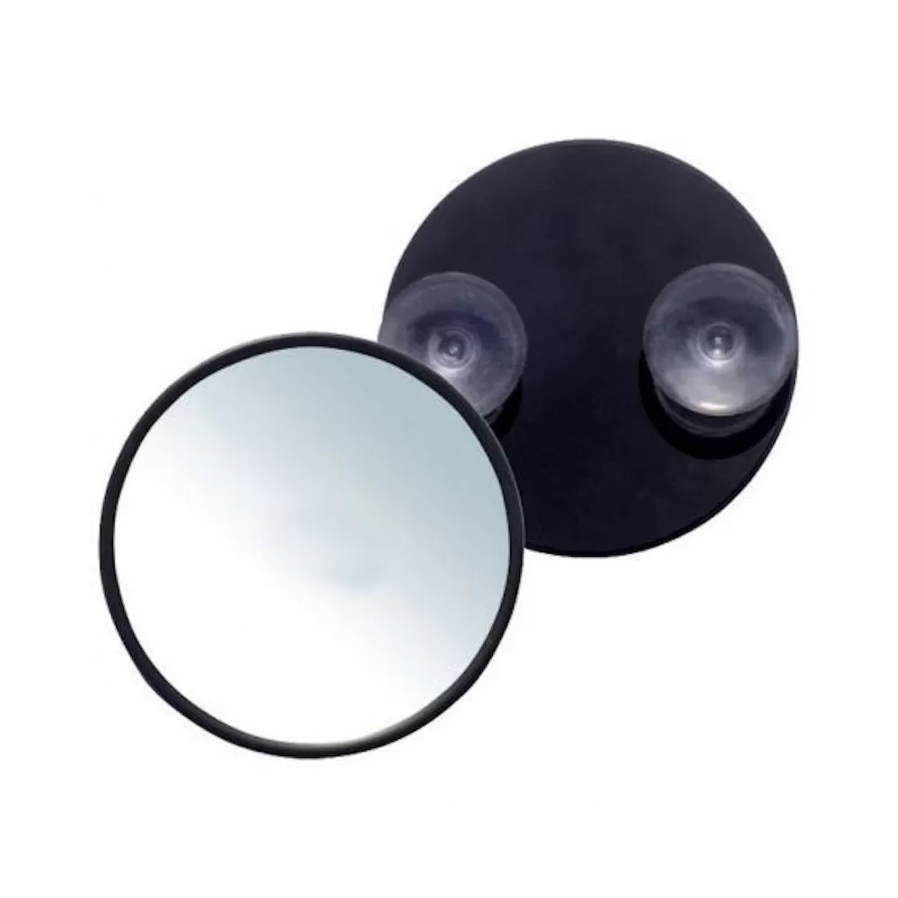 UNIQ Makeup spejl Med Sugekop x10 Sort - 1 stk.