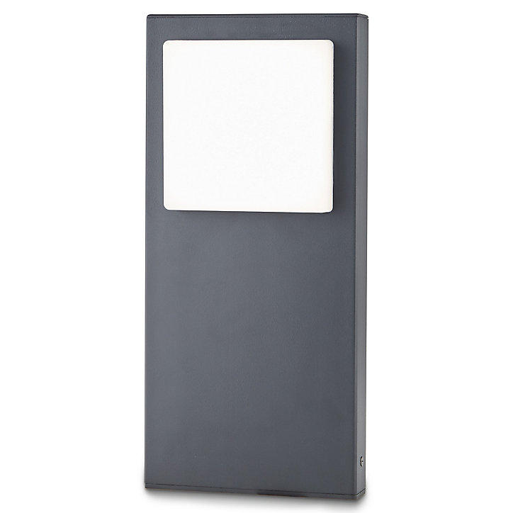 Borne LED Blooma Lutak noir H.40 cm IP44