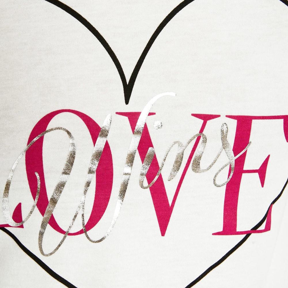Morgan T-shirt Blanc Femme Morgan Dwin