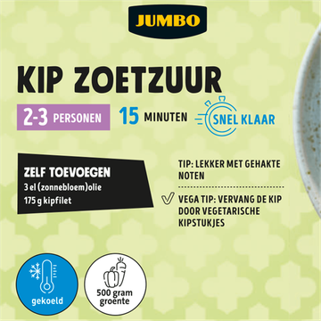 Jumbo Gesneden Verspakket Kip Zoetzuur 2-3 Personen