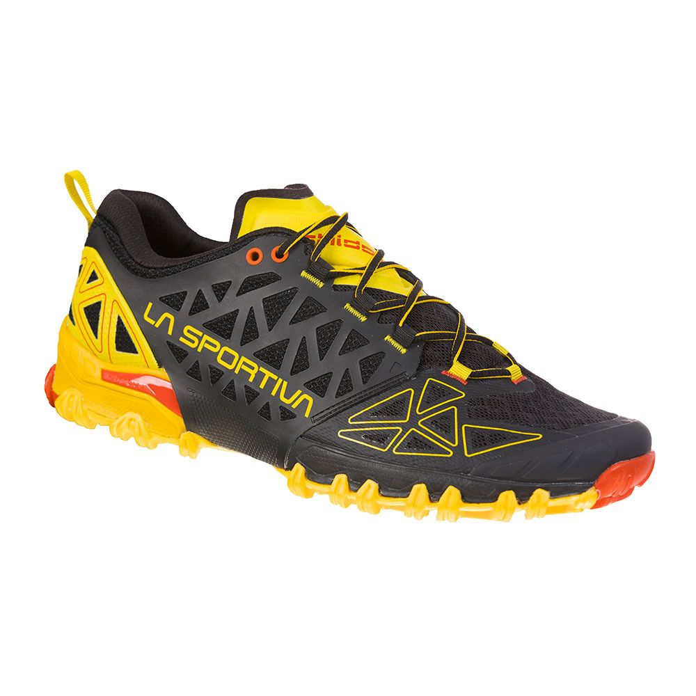 La Sportiva BUSHIDO II - Chaussures de trail Homme black/yellow
