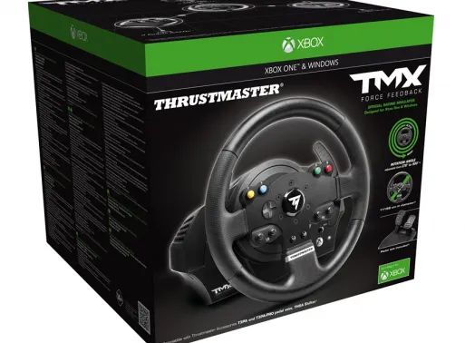 Thrustmaster TMX Force Feedback - Rat og pedalsæt - kabling - for PC, Microsoft Xbox One